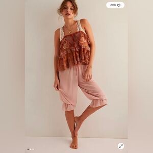 FREE PEOPLE $105 Large Coucou LOLA Chiffon Bloomer